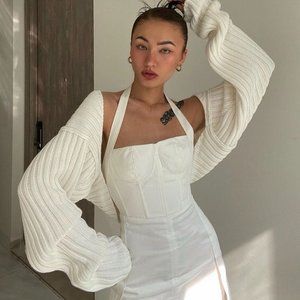 Simonett Cropped Cardigan